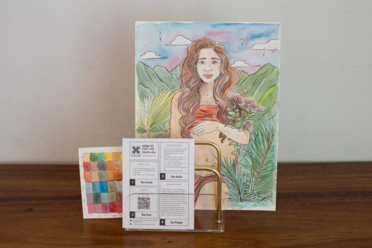 Hoohokukalani Watercolor Painting Kit