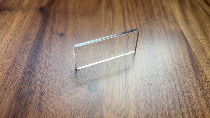 4.75” x 2” Acrylic Stamping Block