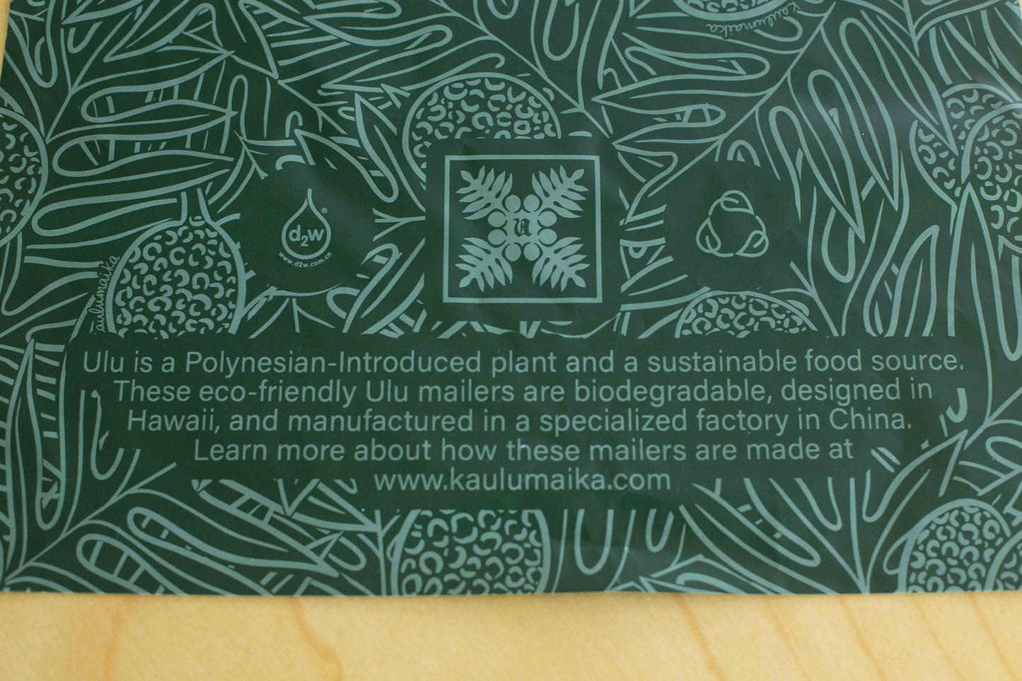 Biodegradable Ulu Poly Mailers