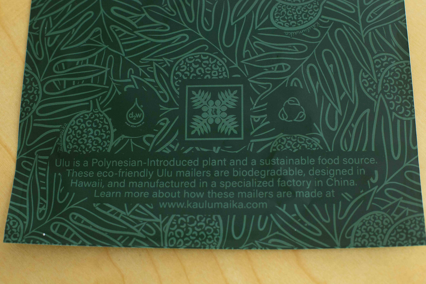 Biodegradable Ulu Poly Mailers